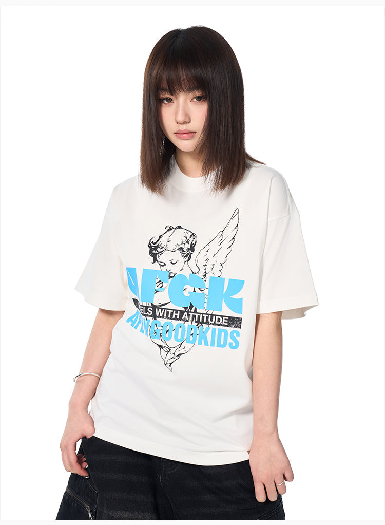 AFGK Angel Craft Print Tee