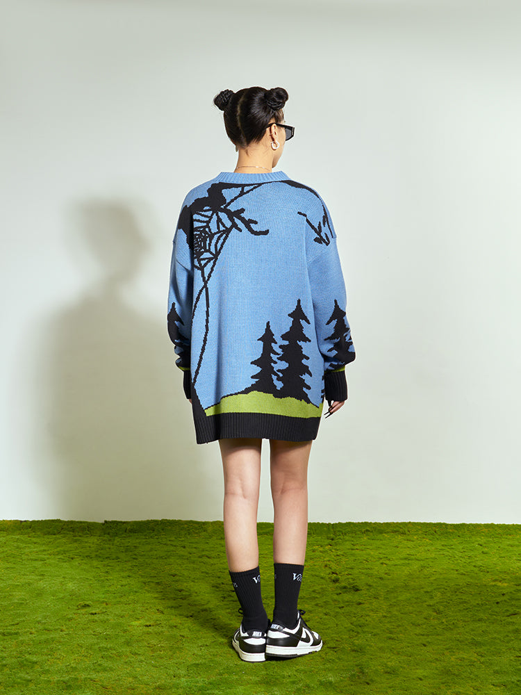 VOTE Trick Or Treat Knit Sweater