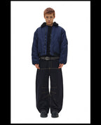 NOVACAM Fur Collar MA-1 Bomber Jacket