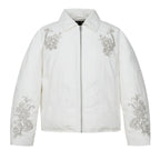 MEDM Floral Embroidered Puffer Jacket