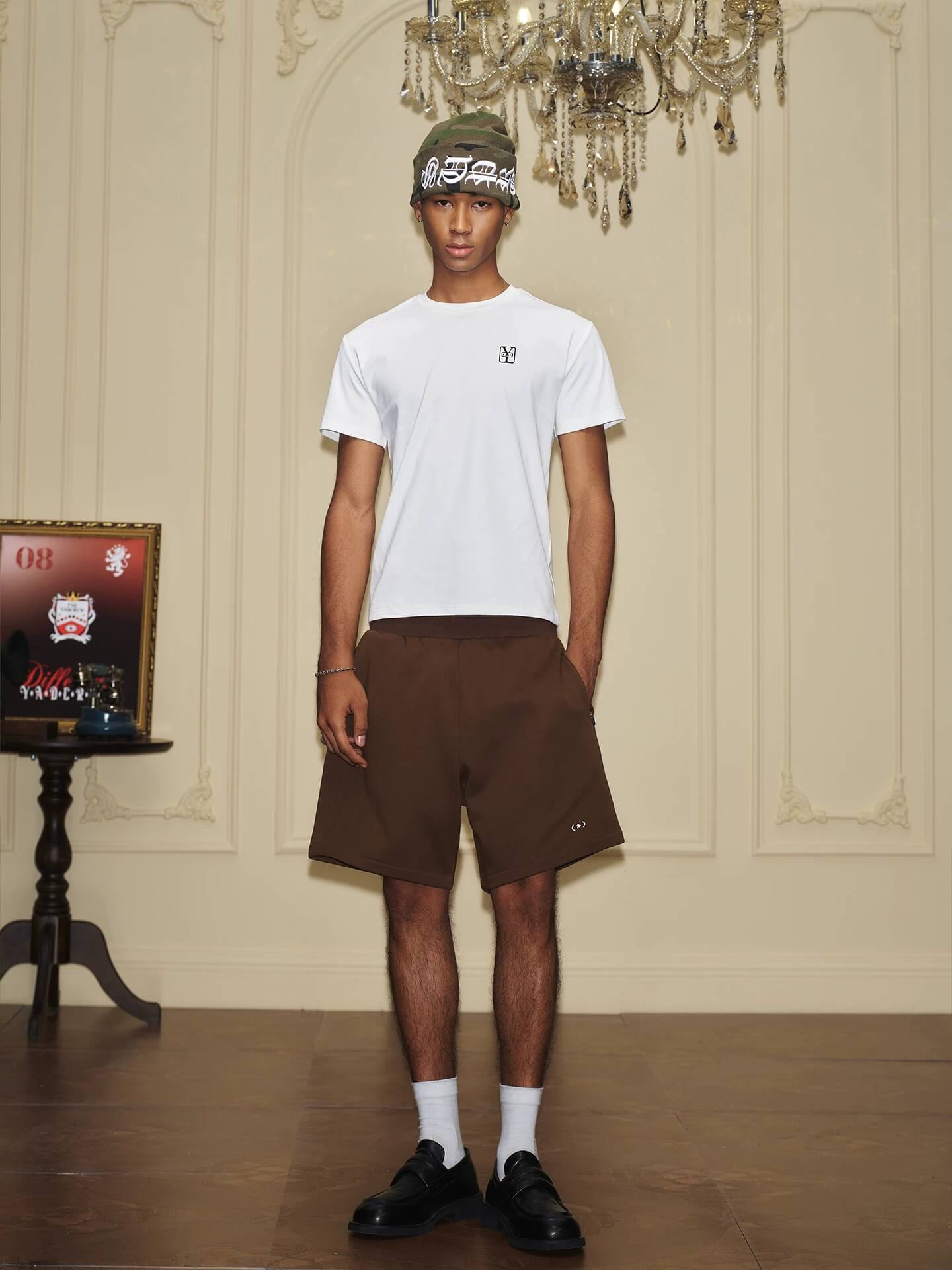 YADcrew Tech Fabric Sweat Shorts