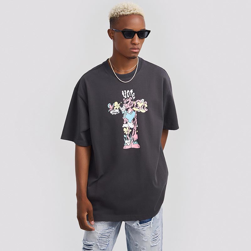 VOTE Pink Panther & Cross Tee
