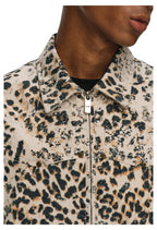 ANTIDOTE Leopard Washed Work Jacket