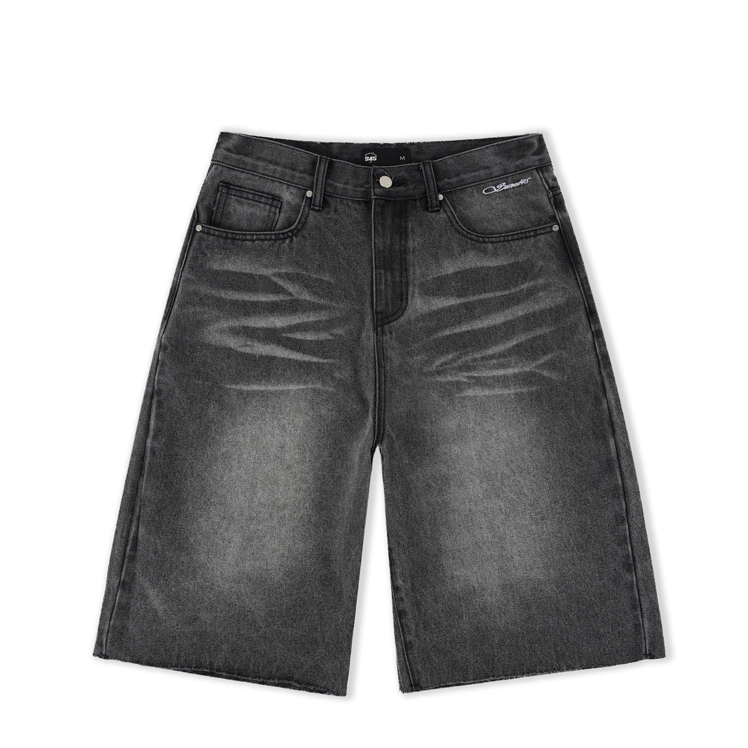 S45 Vintage Washed Denim Shorts