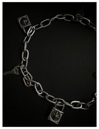 Remedy Key Lock Metal Wallet Chain