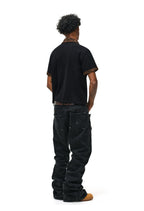 ANTIDOTE Leopard Patchwork Polo