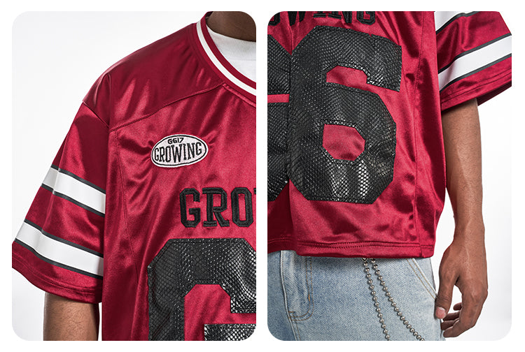F3F Select Snake Leather Letter Patch Jersey
