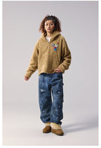 Remedy Sherpa Fleece Half Zip Hoodie