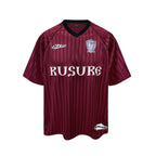 RUSURE Striped Patch Rivets Soccer Jersey