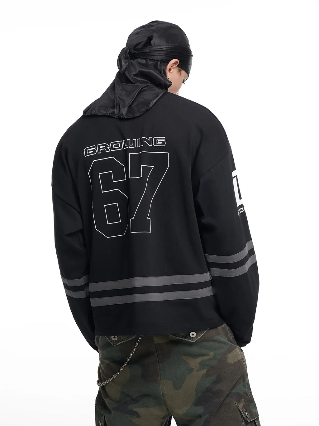 F3F Select 67 Number Long Sleeve Hockey Jersey