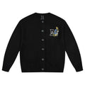 MEDM Floral Embroidered Knit Cardigan