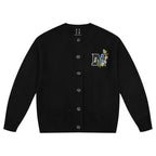 MEDM Floral Embroidered Knit Cardigan