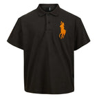 Remedy Cocktail Glass Girl Embroidery Polo Shirt