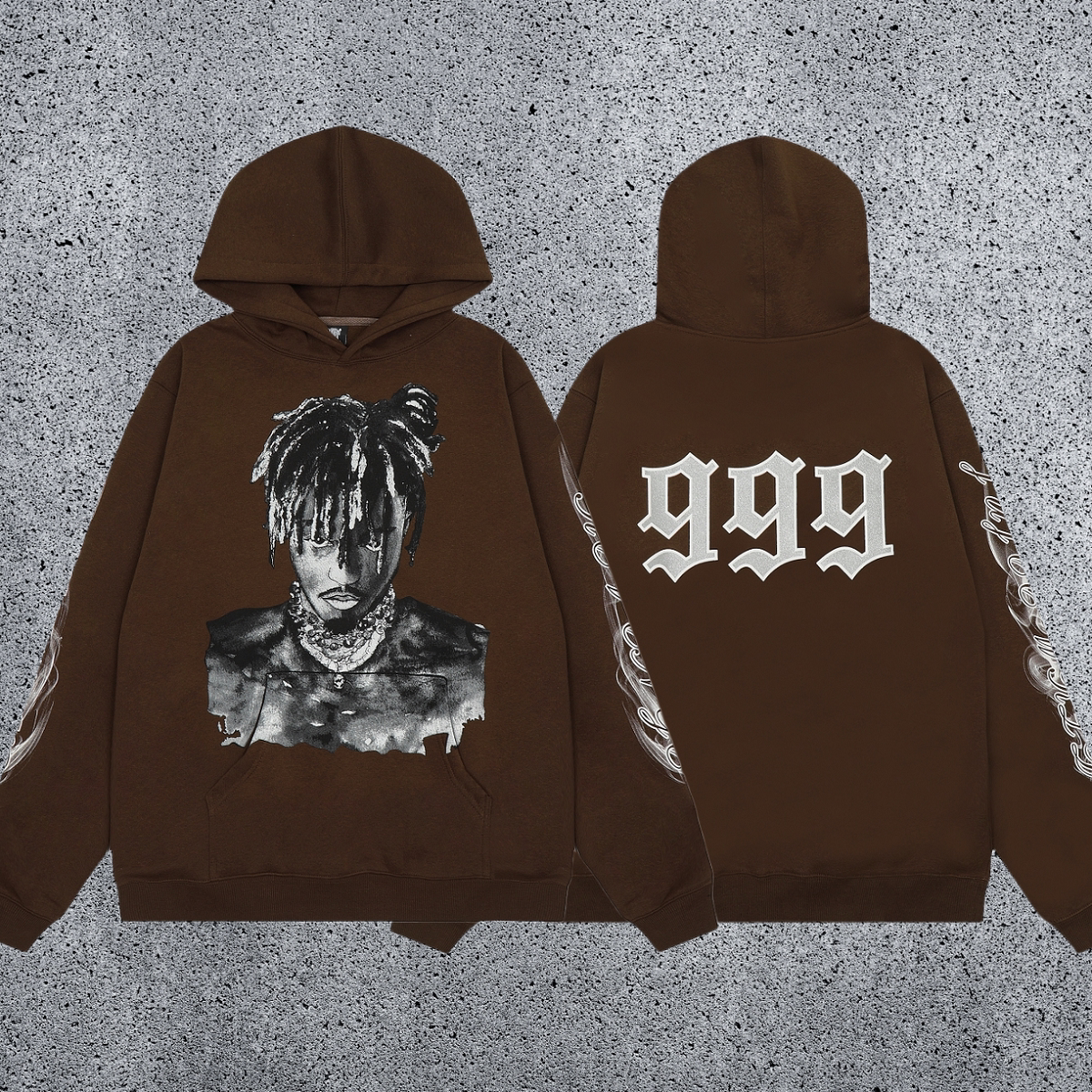 REVENGE 999 Portrait Graphic Hoodie