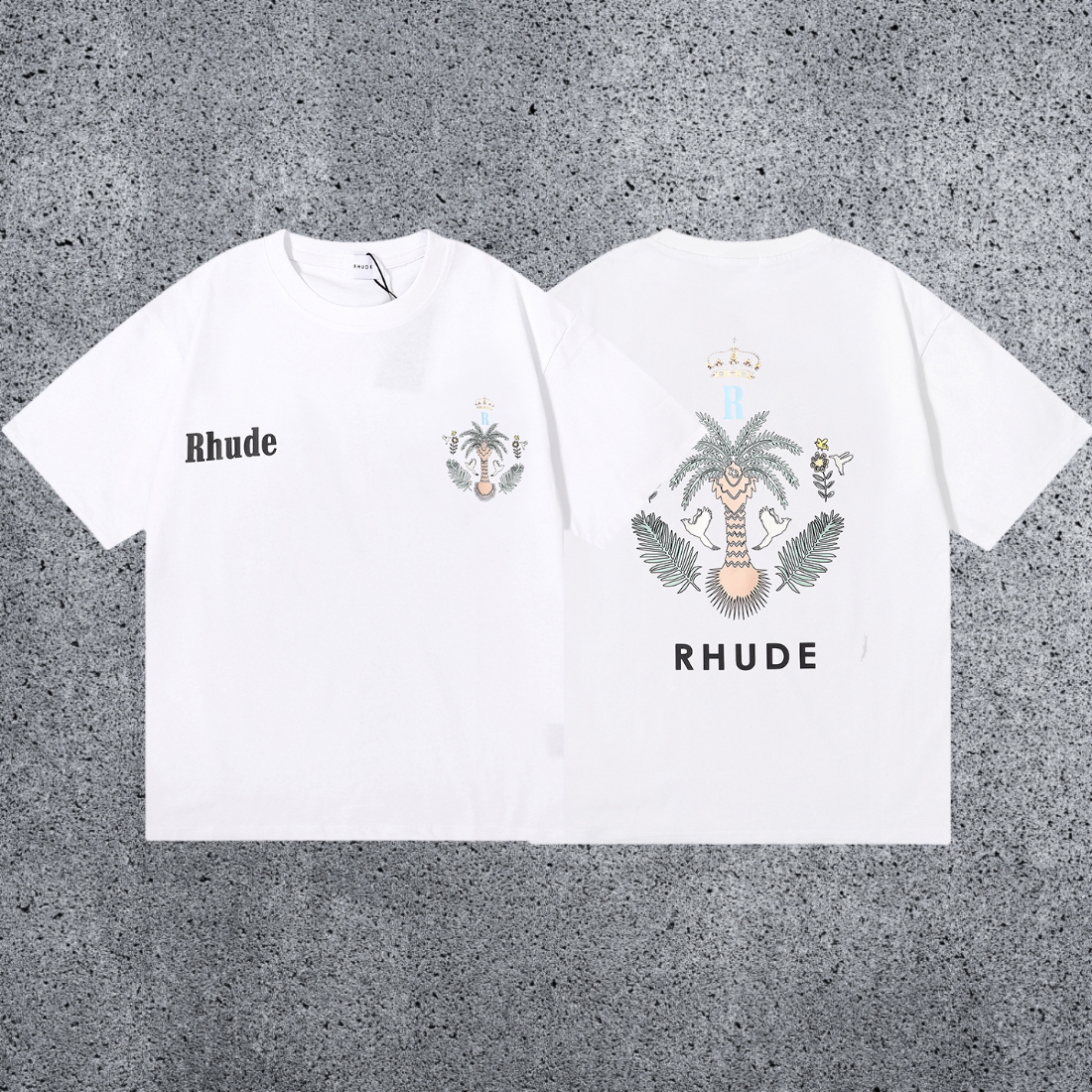 RHUDE Royal Crest T-Shirt – White