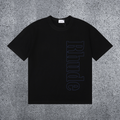 RHUDE Vertical Logo T-Shirt – Black