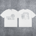 RHUDE Banque de Graphic T-Shirt – White