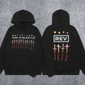 REVENGE Cross Graphic Fleece Hoodie