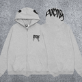 REVENGE Graffiti Zip-Up Hoodie