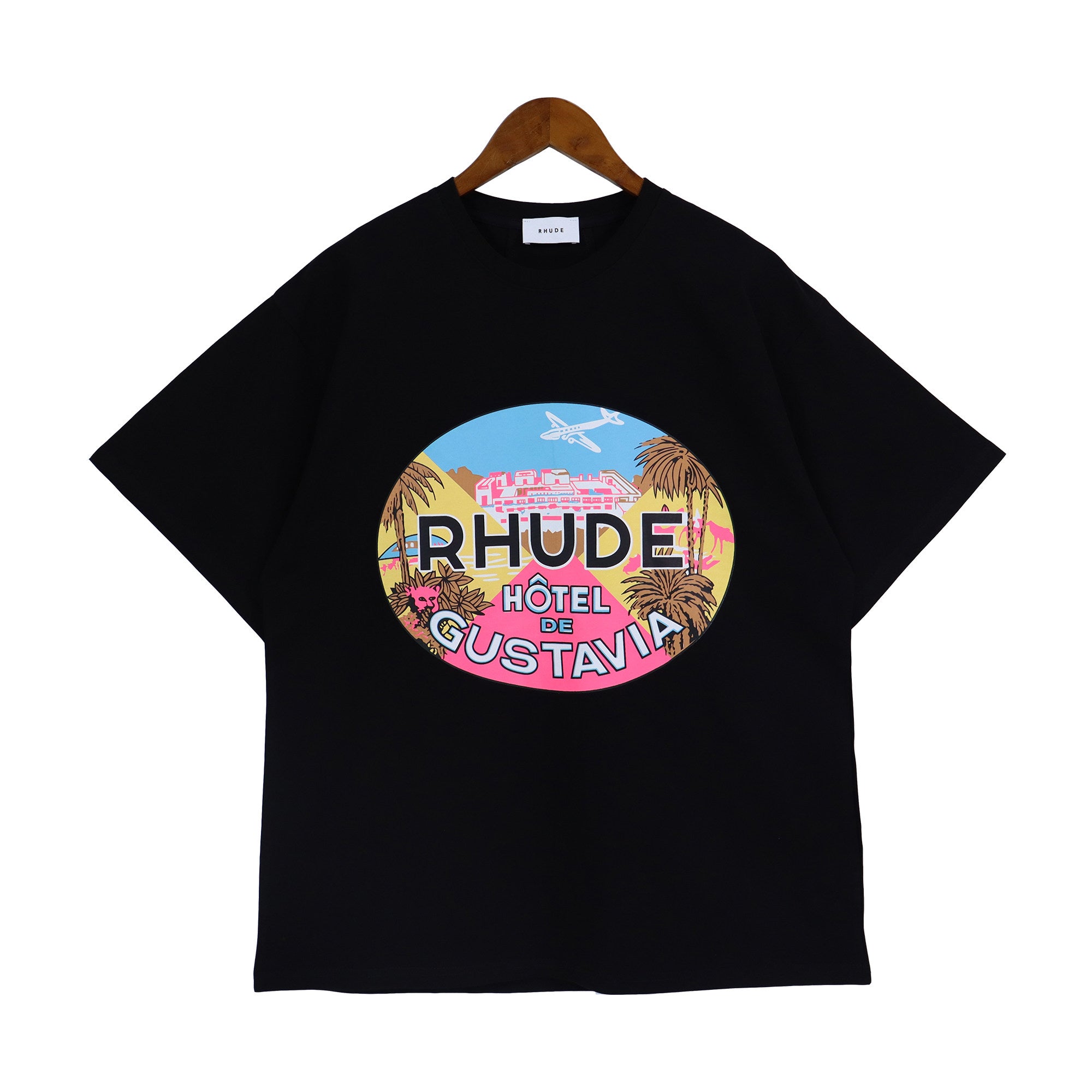RHUDE Hotel de Gustavia Graphic T-Shirt