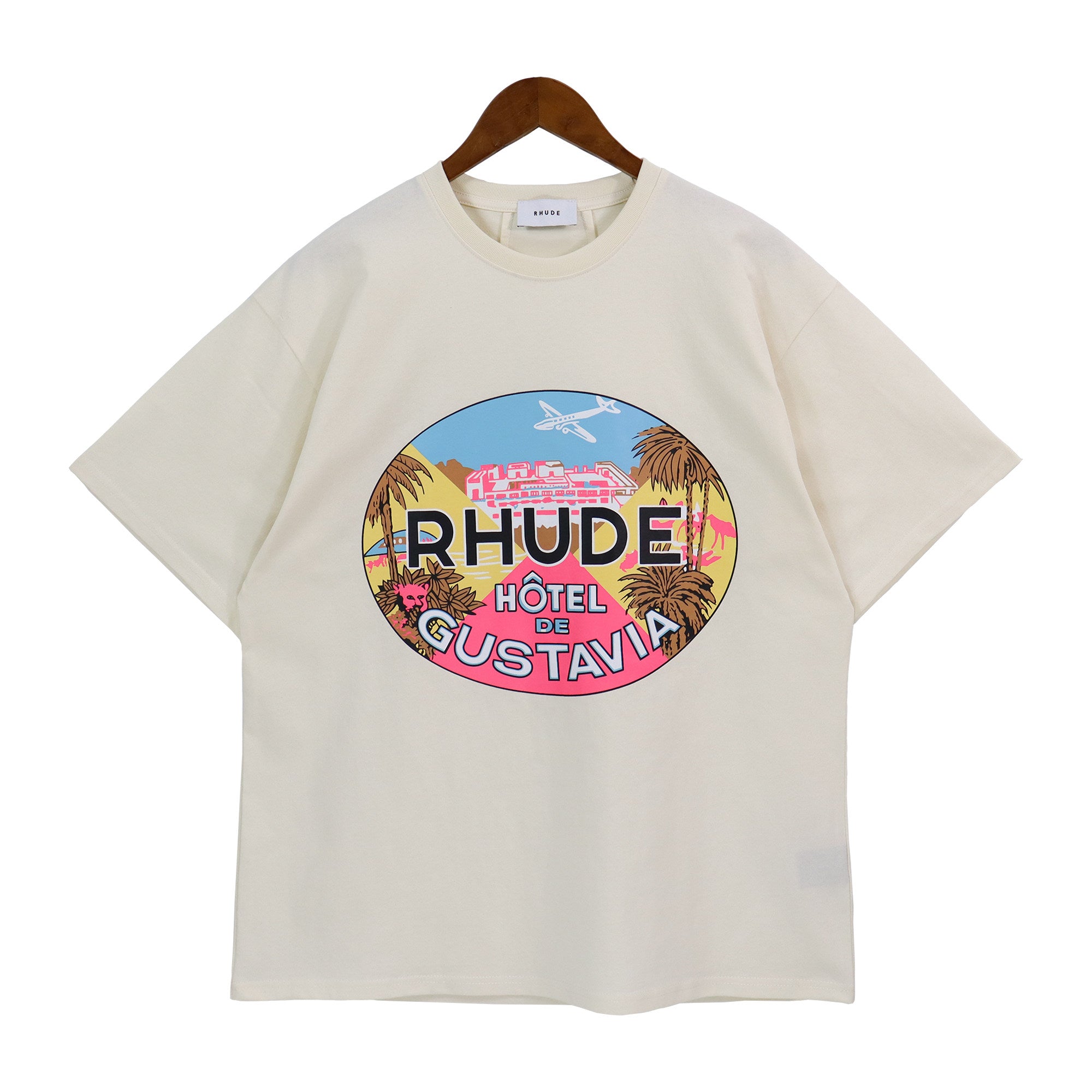 RHUDE Hotel de Gustavia Graphic T-Shirt
