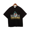 RHUDE St. Barth Graphic T-Shirt Black