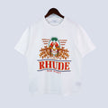 RHUDE New Money Parrot Graphic T-Shirt White