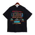 RHUDE Destination Graphic T-Shirt – Black