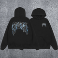 REVENGE Lightning Graphic Pullover Hoodie