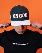 TGFCLUB ON GOD 3D Embroidered Baseball Cap