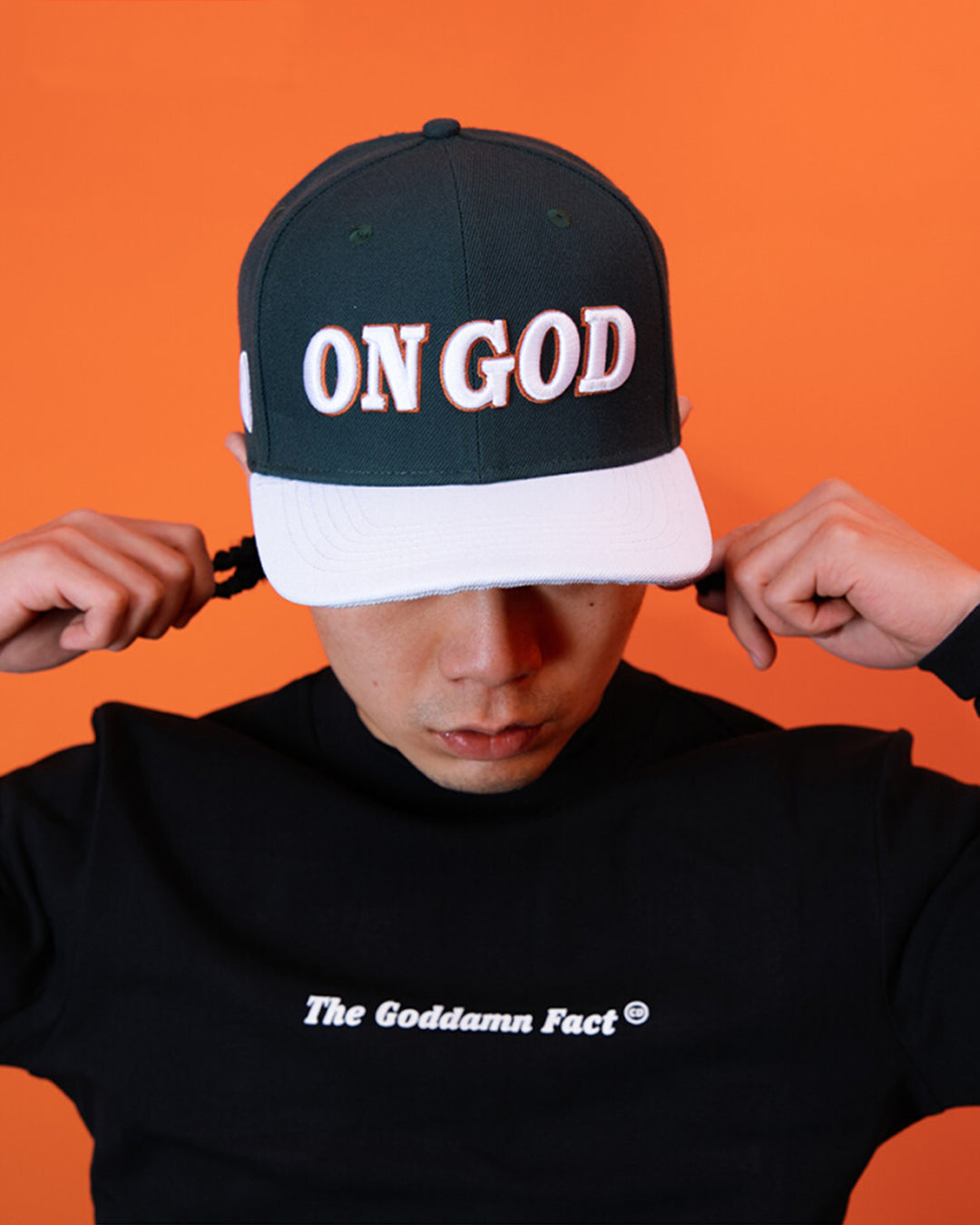 TGFCLUB ON GOD 3D Embroidered Baseball Cap