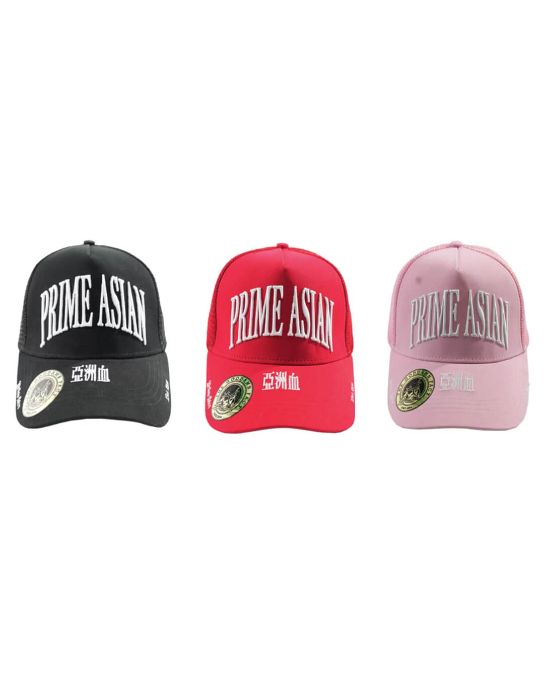 TGFCLUB PRIME ASIAN Embroidered Adjustable Trucker Hat