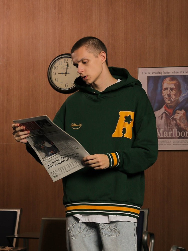 UNTILWERICH R Star Long Hoodie