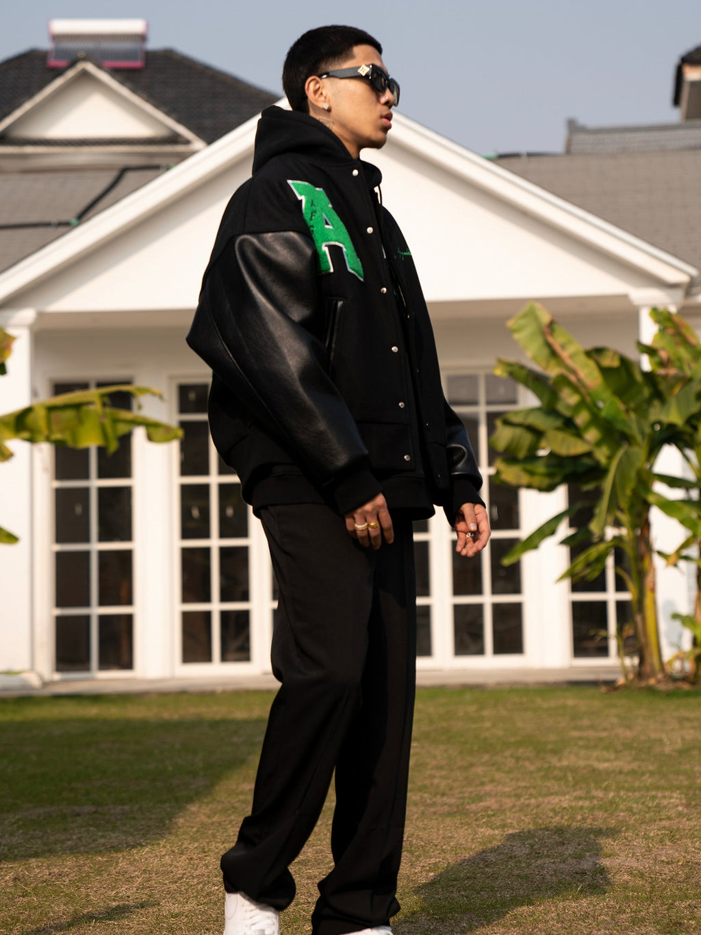 AFGK 3D Logo Varsity Jacket