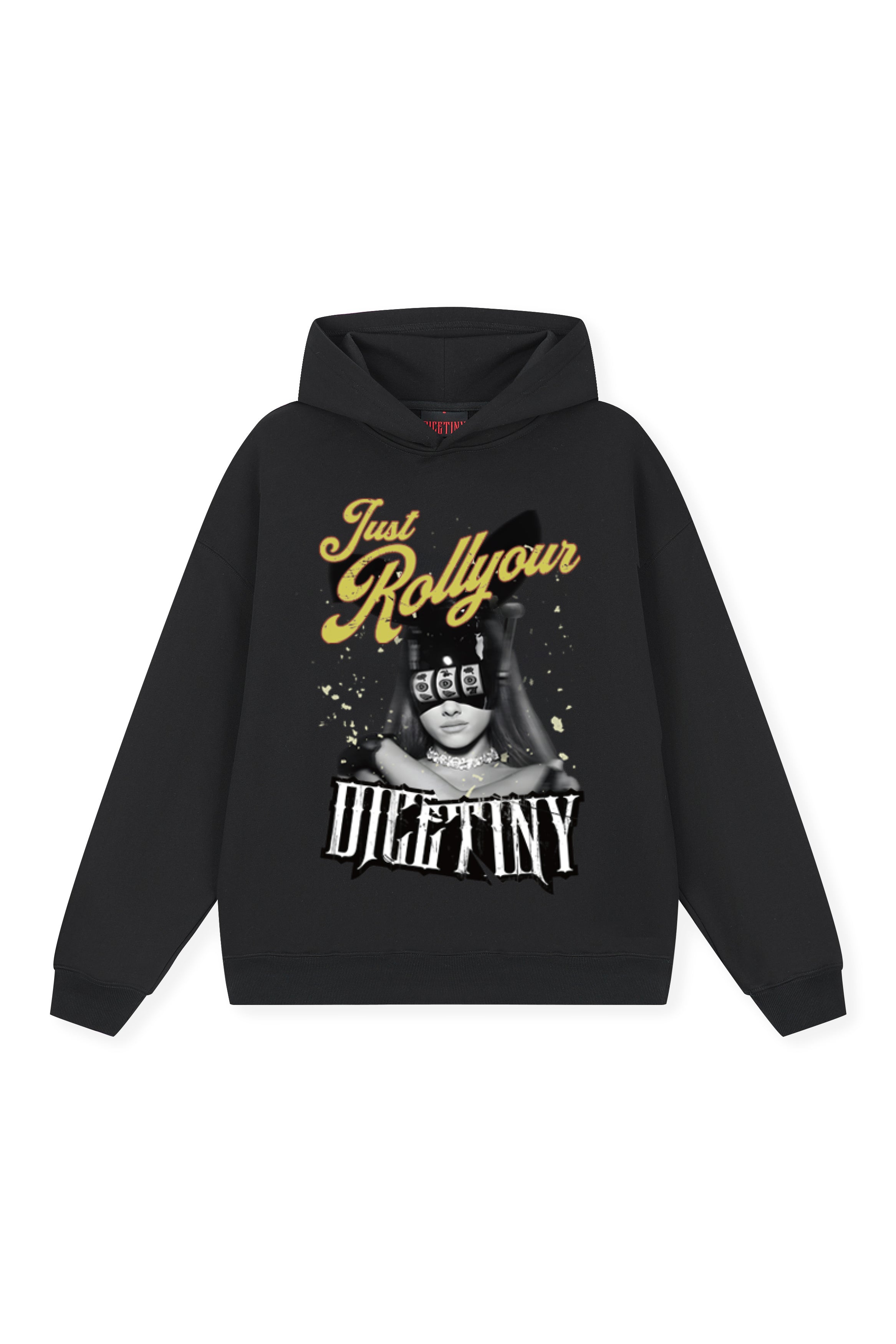 DICETINY Bunny Girl Slot Print Hoodie