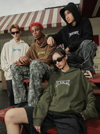 DICETINY 3D Basic Logo Embroidery Hoodie
