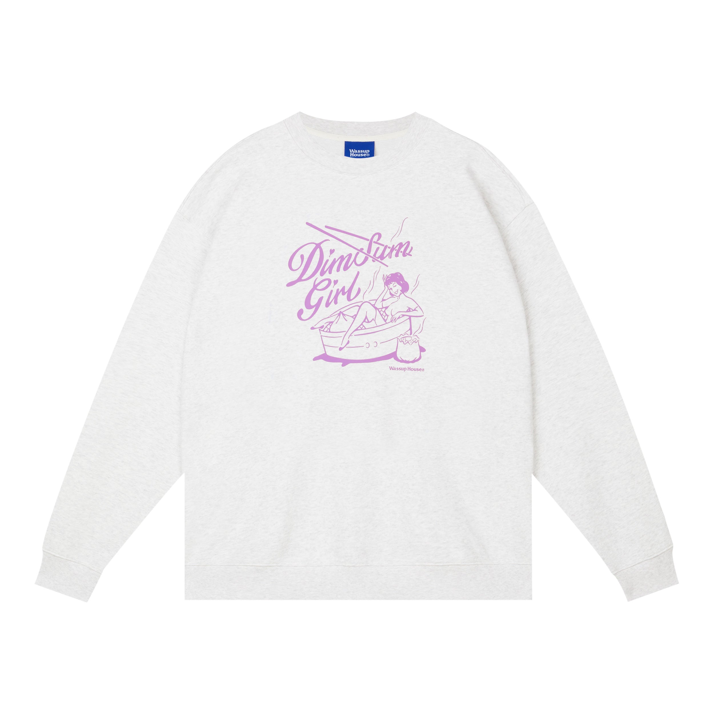 Wassup House Dim Sum Girl Printed Sweatshirt