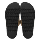 Suede Goatskin Womens Chypre Sandals 40.5 Beige Sable