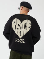F2CE Love Heart LOGO Knit Sweater