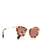 Acetate Metal Cat Eye Sunglasses SMU10N Tortoise