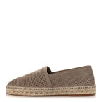 Suede Goatskin Mens Enrique Espadrilles 42 Beige Sable