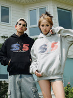 S45 Stripe Star Logo Hoodie
