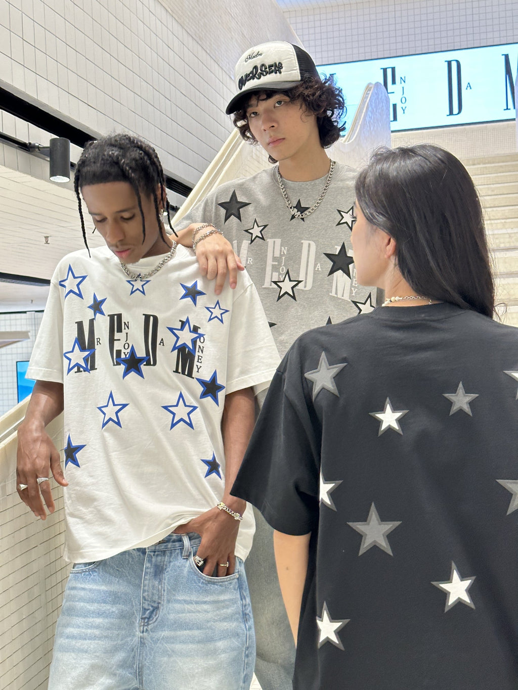 MEDM Logo Star Printing Tee