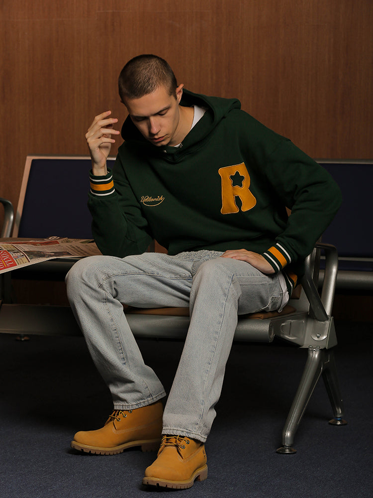 UNTILWERICH R Star Long Hoodie