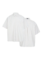 STEEPC Striped Simple Loose Shirt