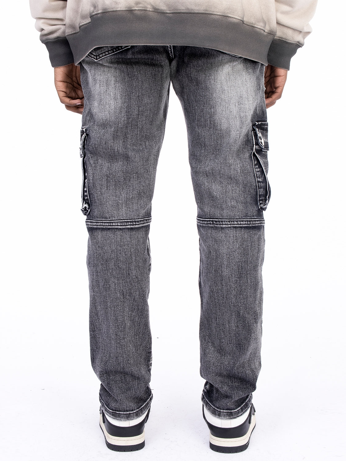 F3F Select Heavy Washed Multi Pocket Straight Jeans