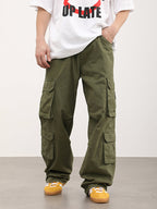 F3F Select Washed & Aged 3D Multi Pocket Work Pants