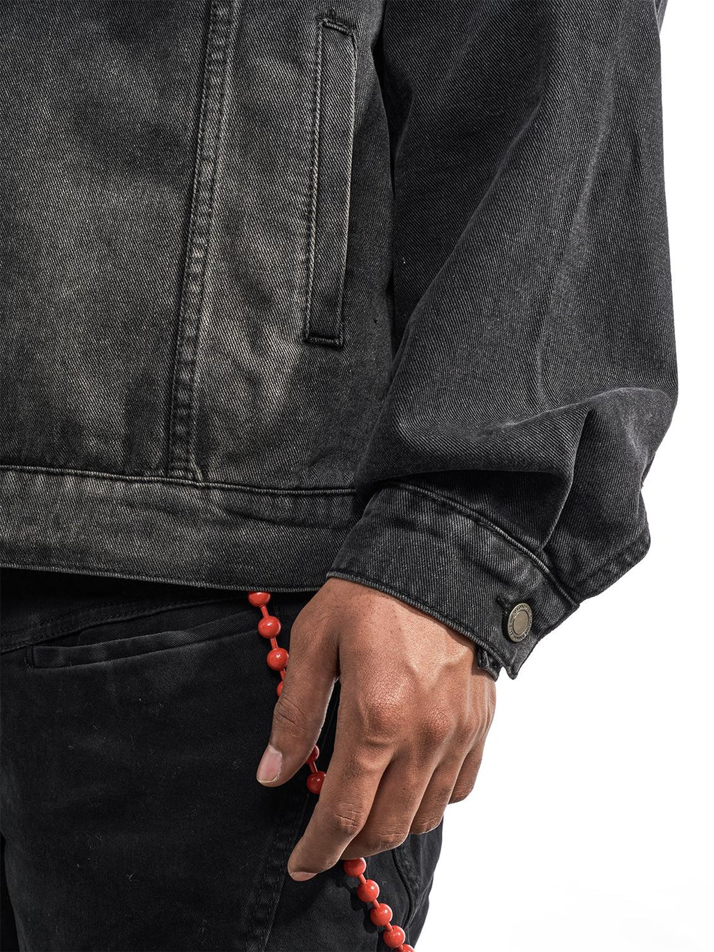 F3F Select Washed Denim Hoodie