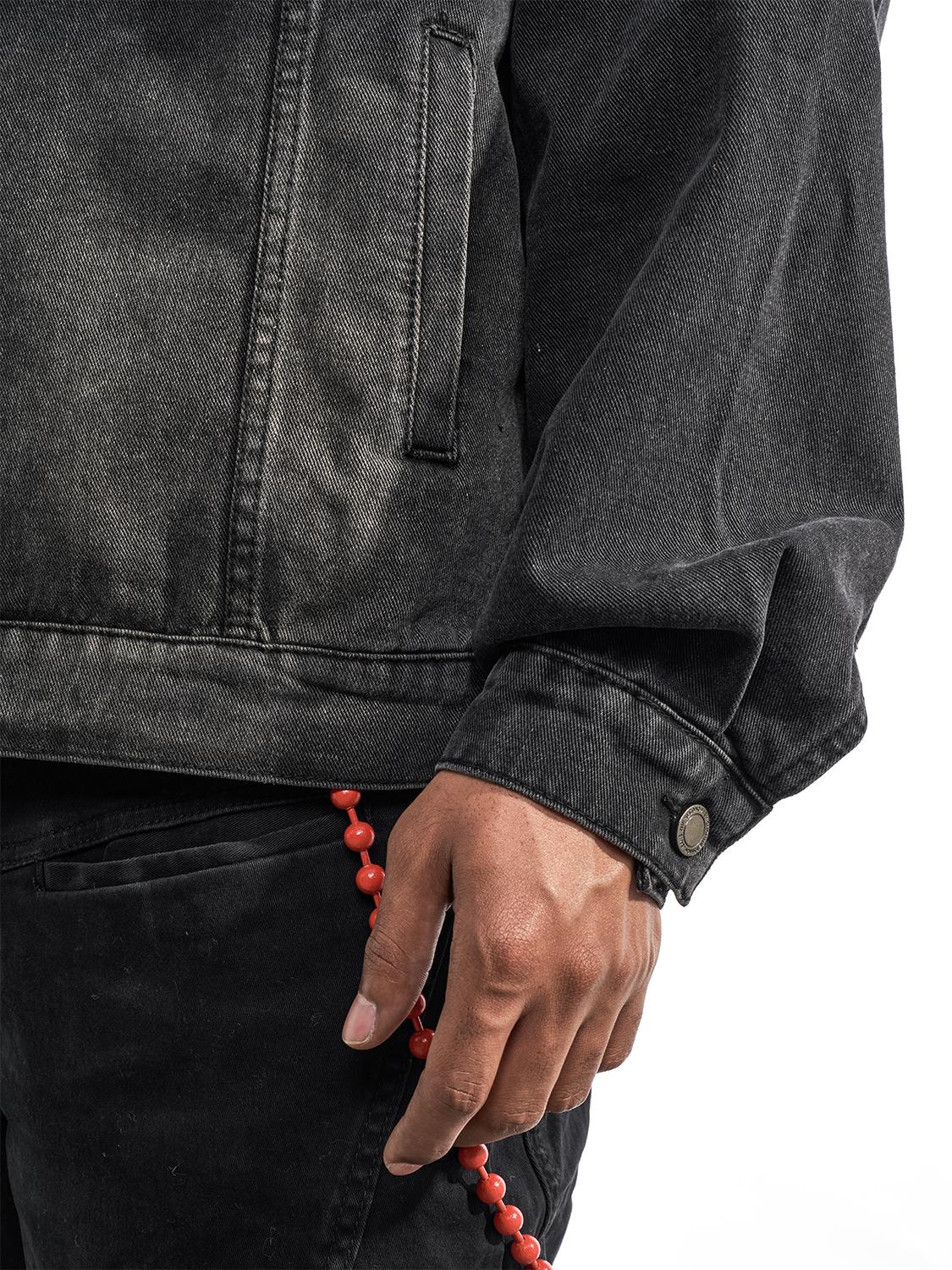 F3F Select Washed Denim Hoodie
