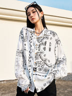 MEDM Cashew Flower Long Sleeved Shirt